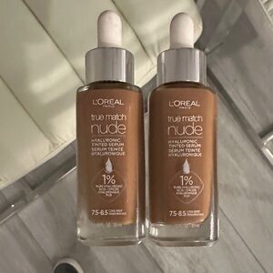 L'Oreal True Match Nude Tinted Serum - Rich Tan set of 2